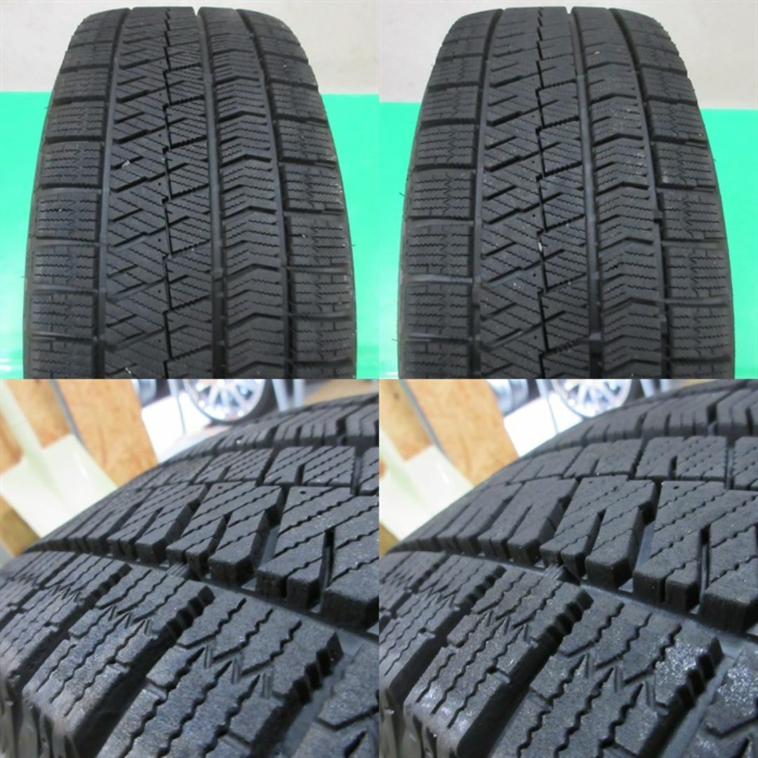 BRIDGESTONE(ブリヂストン)のVW ゴルフ7 205/55R16 バリ山スタッドレス トゥーラン アウディA3 自動車/バイクの自動車(タイヤ・ホイールセット)の商品写真