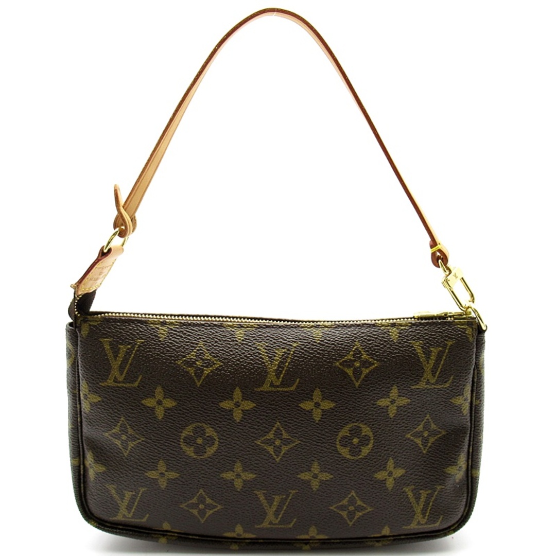 LOUIS VUITTON(ルイヴィトン)のルイ・ヴィトン ポシェットアクセソワール  M51980 モノグラム レディースハンドバッグ
 ブラウン 廃盤品【中古】 レディースのバッグ(ハンドバッグ)の商品写真