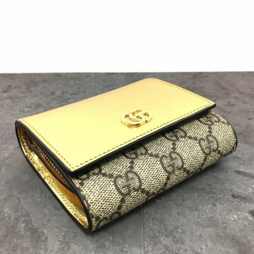 Gucci(グッチ)の極美品 GUCCI コンパクトウォレット 598587 434 レディースのファッション小物(財布)の商品写真