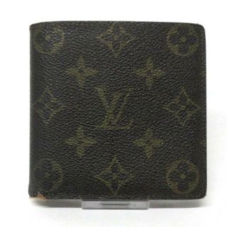 ルイヴィトン(LOUIS VUITTON)のLOUIS VUITTON(ルイヴィトン) 2つ折り財布 モノグラム ポルト ビエ・カルト クレディ モネ M61665 ■外側⇒モノグラム・キャンバス■内側⇒クロスグレインレザー(財布)