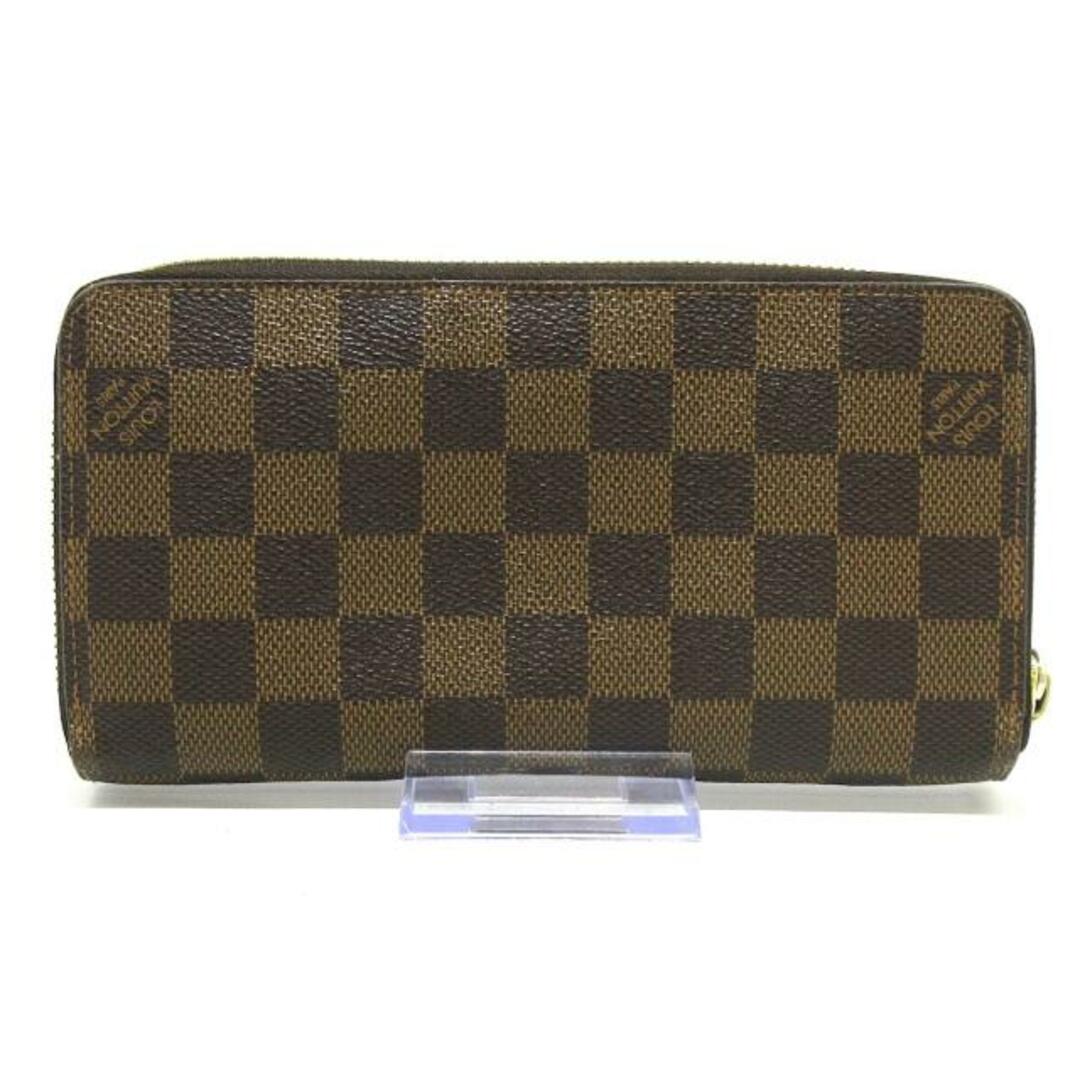 LOUIS VUITTON(ルイヴィトン)のLOUIS VUITTON(ルイヴィトン) 長財布 ダミエ ジッピー・ウォレット N60015 エベヌ ダミエ･キャンバス レディースのファッション小物(財布)の商品写真