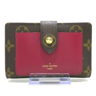 ルイヴィトン(LOUIS VUITTON)のLOUIS VUITTON(ルイヴィトン) 2つ折り財布 モノグラム M69433 ダークブラウン×ボルドー レザー(財布)