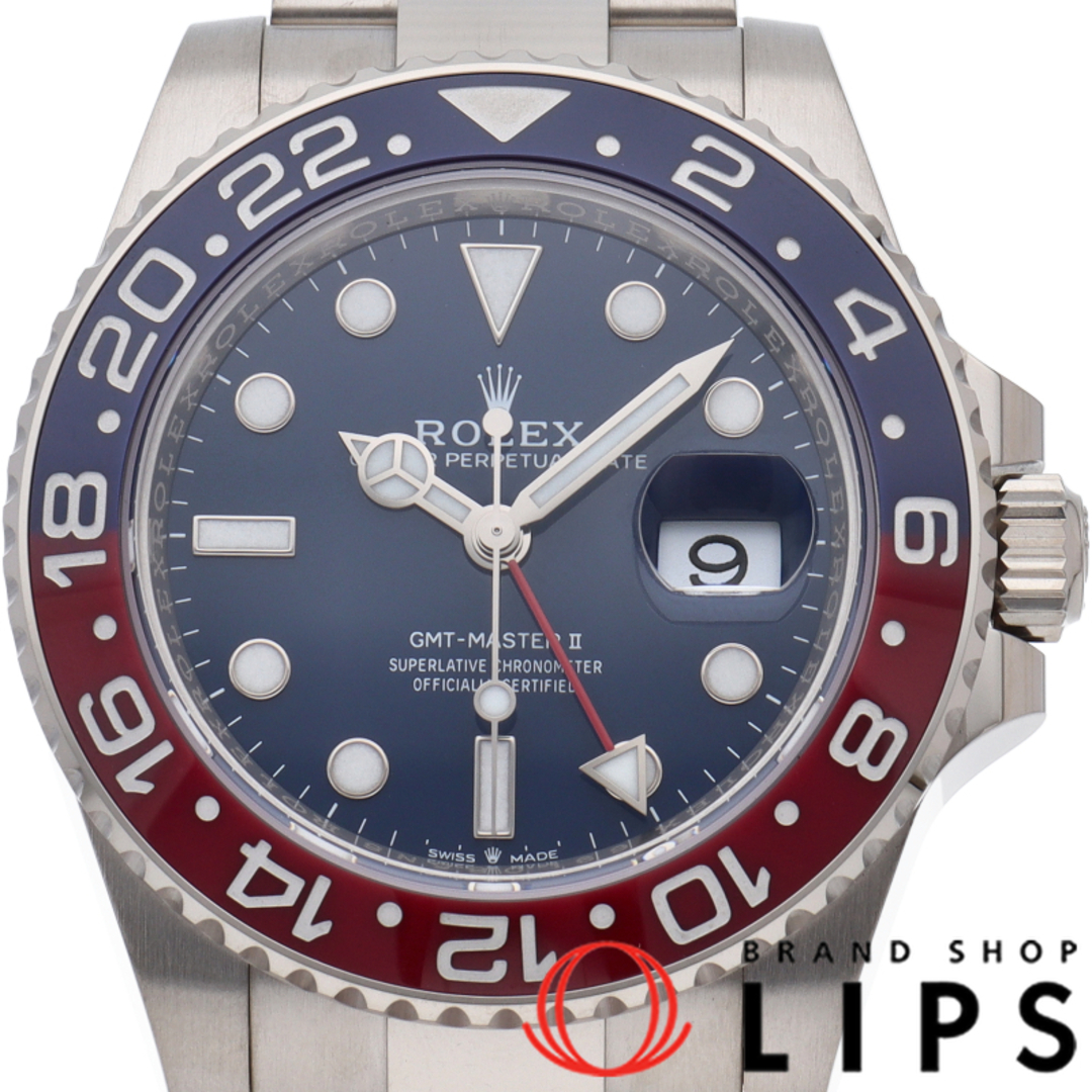 ROLEX(ロレックス)のロレックス GMTマスター2 ミッドナイトブルー GMT-Master 2
 126719BLRO(ﾗﾝﾀﾞﾑ) 箱 保証書 K18WG メンズ時計 ブルー 美品 【新品】 メンズの時計(その他)の商品写真