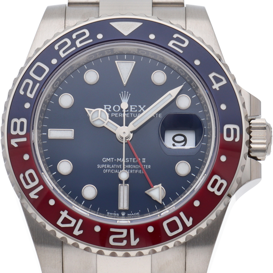 ROLEX(ロレックス)のロレックス GMTマスター2 ミッドナイトブルー GMT-Master 2
 126719BLRO(ﾗﾝﾀﾞﾑ) 箱 保証書 K18WG メンズ時計 ブルー 美品 【新品】 メンズの時計(その他)の商品写真