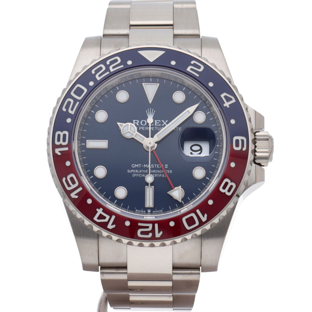 ROLEX(ロレックス)のロレックス GMTマスター2 ミッドナイトブルー GMT-Master 2
 126719BLRO(ﾗﾝﾀﾞﾑ) 箱 保証書 K18WG メンズ時計 ブルー 美品 【新品】 メンズの時計(その他)の商品写真