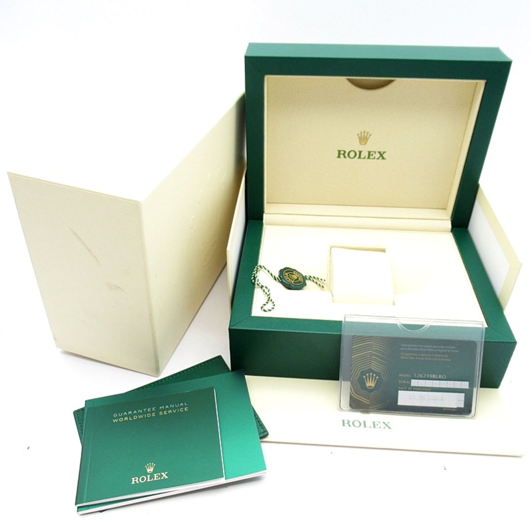 ROLEX(ロレックス)のロレックス GMTマスター2 ミッドナイトブルー GMT-Master 2
 126719BLRO(ﾗﾝﾀﾞﾑ) 箱 保証書 K18WG メンズ時計 ブルー 美品 【新品】 メンズの時計(その他)の商品写真