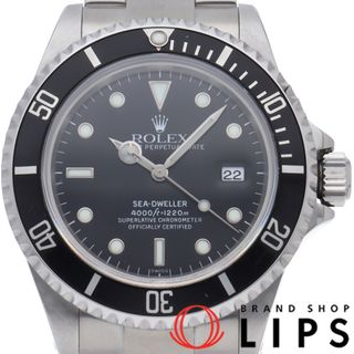 ロレックス(ROLEX)のロレックス シードゥエラー Sea-Dweller 16600(U) 箱 保証書 替エクステンション(L) SS メンズ時計 ブラック 仕上げ済 1997年 美品 【中古】(その他)