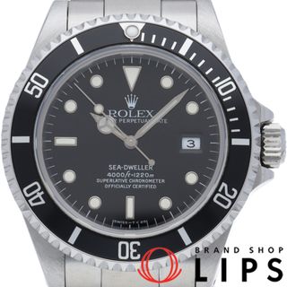 ロレックス(ROLEX)のロレックス シードゥエラー トリチウム Sea-Dweller
 16600(U) 箱 修理書 SS メンズ時計 ブラック 仕上げ済 1997年 美品 【中古】(その他)