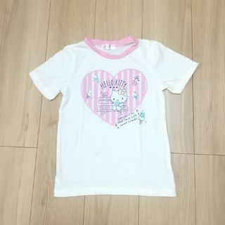 サンリオ(サンリオ)の〖美品〗半袖Tシャツ 130cm ハローキティ(Tシャツ/カットソー)