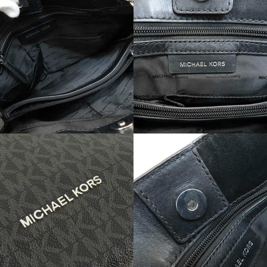 Michael Kors(マイケルコース)のMichael Kors MKシグネチャー トートバッグ レザー コーテッドキャンバス レディース レディースのバッグ(トートバッグ)の商品写真
