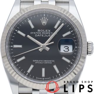 ロレックス(ROLEX)のロレックス デイトジャスト 36 メンズ時計 ジュビリー Datejust 36 126234(ﾗﾝﾀﾞﾑ) 箱 保証書 K18WG/SS メンズ時計 ブラック 仕上げ済 美品 【中古】(その他)