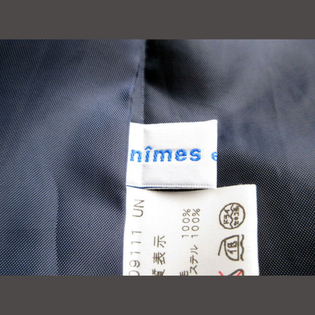 NIMES(ニーム)のニーム NIMES ワンピース チェック ボトルネック 長袖 ウール レディースのワンピース(ひざ丈ワンピース)の商品写真