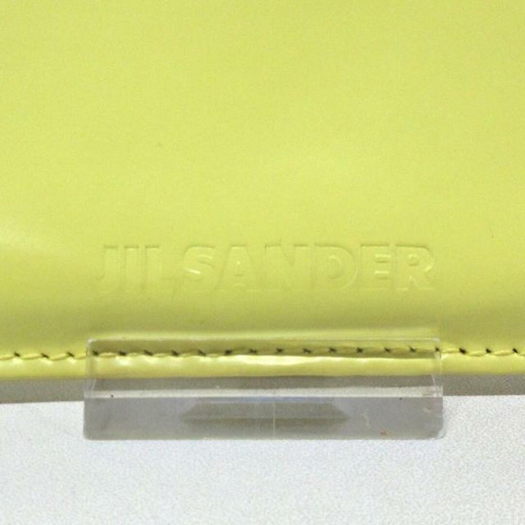 Jil Sander(ジルサンダー)のJILSANDER(ジルサンダー) 長財布 - イエロー L字ファスナー エナメル（レザー） レディースのファッション小物(財布)の商品写真