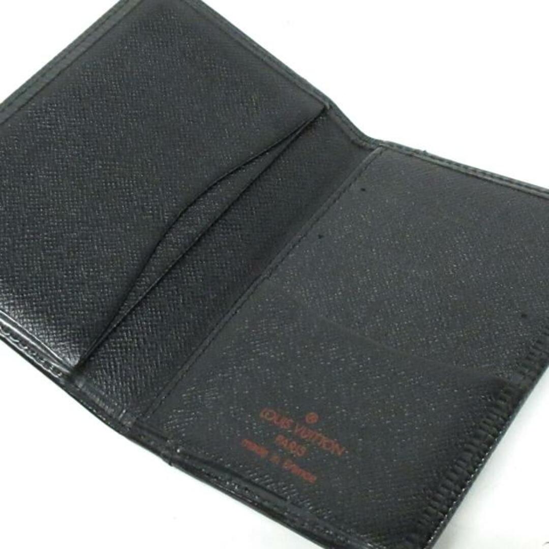 LOUIS VUITTON(ルイヴィトン) カードケース エピ オーガナイザー・ドゥ・ポッシュ M63582 ノワール □外側 ⇒ レザー(LVロゴの刻印入り)□内側 ⇒ カーフスキン 名刺入れ/定期入れ LOUIS VUITTON(ルイヴィトン) カードケース エピ オーガナイザー・ドゥ・ポッシュ M63582 ノワール □外側 ⇒ レザー(LVロゴの刻印入り)□内側 ⇒ カーフスキン 名刺入れ/定期入れ