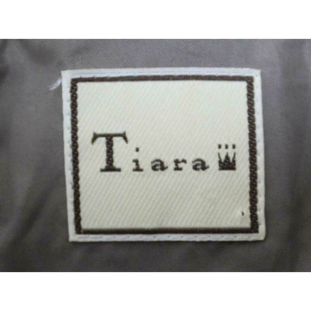 tiara(ティアラ)の【夏物 新入荷】☆TIARA/ティアラ☆ノースリーブワンピース/ノースリーブ/ワンピース/ラウンドネック/無地/ミディ丈 グレージュ レディース 1【中古】夏 onepi 614042 レディースのワンピース(その他)の商品写真