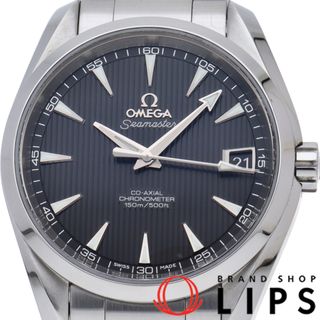 オメガ(OMEGA)のオメガ シーマスター アクアテラ 150M マスター コーアクシャル 38.5mm Seamaster Aqua Terra 150M Master Co-Axial 38.5mm 231.10.39.21.01.002 箱 SS メンズ時計 ブラック 仕上げ済 美品 【中古】(その他)