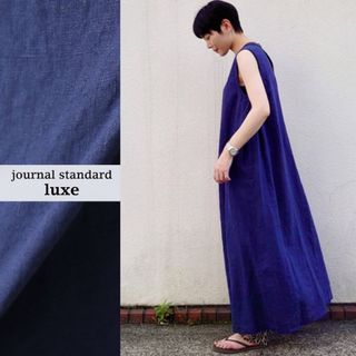 JOURNAL STANDARD - journal standard luxe リネンキャンバス　ノースリーブワンピ