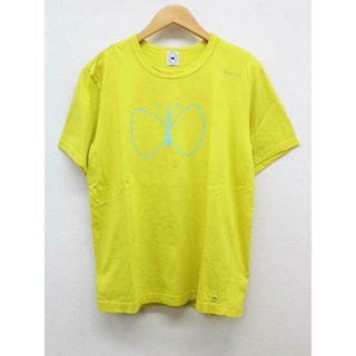 ミナペルホネン(mina perhonen)の【夏物 新入荷】‡mina perhonen/ミナペルホネン‡TOKYO SKYTREEコラボTシャツ/カットソー/半袖  イエロー/黄 レディース M【中古】  夏  214042(Tシャツ(半袖/袖なし))