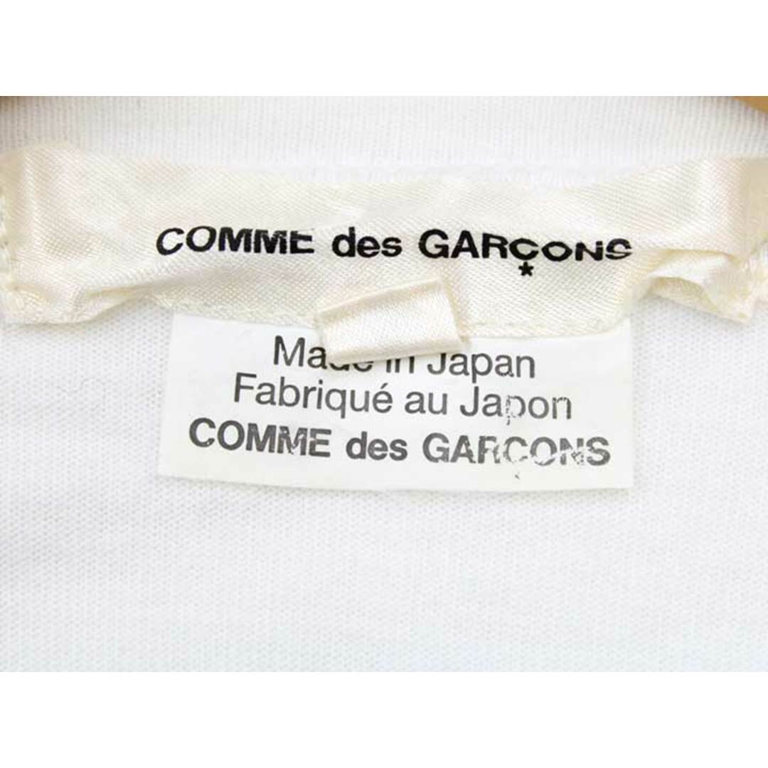 COMME des GARCONS(コムデギャルソン)の【夏物 新入荷】‡COMME des GARCONS/コム デ ギャルソン‡レイヤード半袖Tシャツ/カットソー/GE-T044/半袖  ホワイト/白 レディース S【中古】  夏  214042 レディースのトップス(Tシャツ(半袖/袖なし))の商品写真