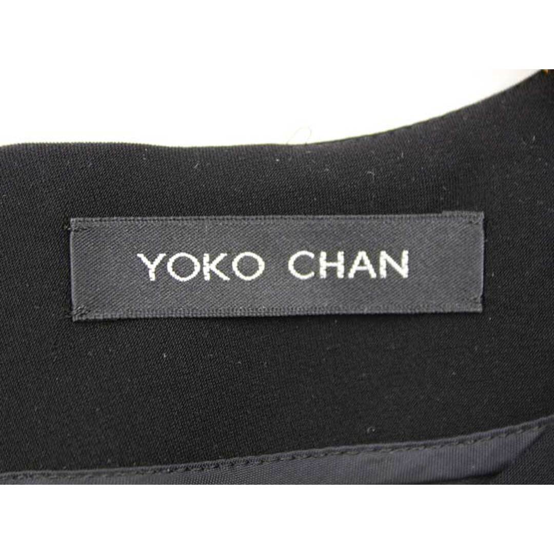 YOKO CHAN(ヨーコチャン)の【夏物 新入荷】‡YOKO CHAN/ヨーコチャン‡バックティアードブラウス/YCB-119-123/ノースリーブ ブラック/黒 レディース 36【中古】  夏  214042 レディースのトップス(シャツ/ブラウス(半袖/袖なし))の商品写真