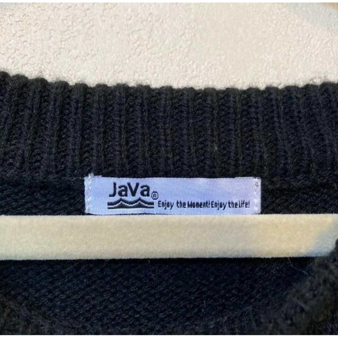 【java】　ニット　セーター　レディース　メンズ　アメカジ　スウェット　L メンズのトップス(ニット/セーター)の商品写真