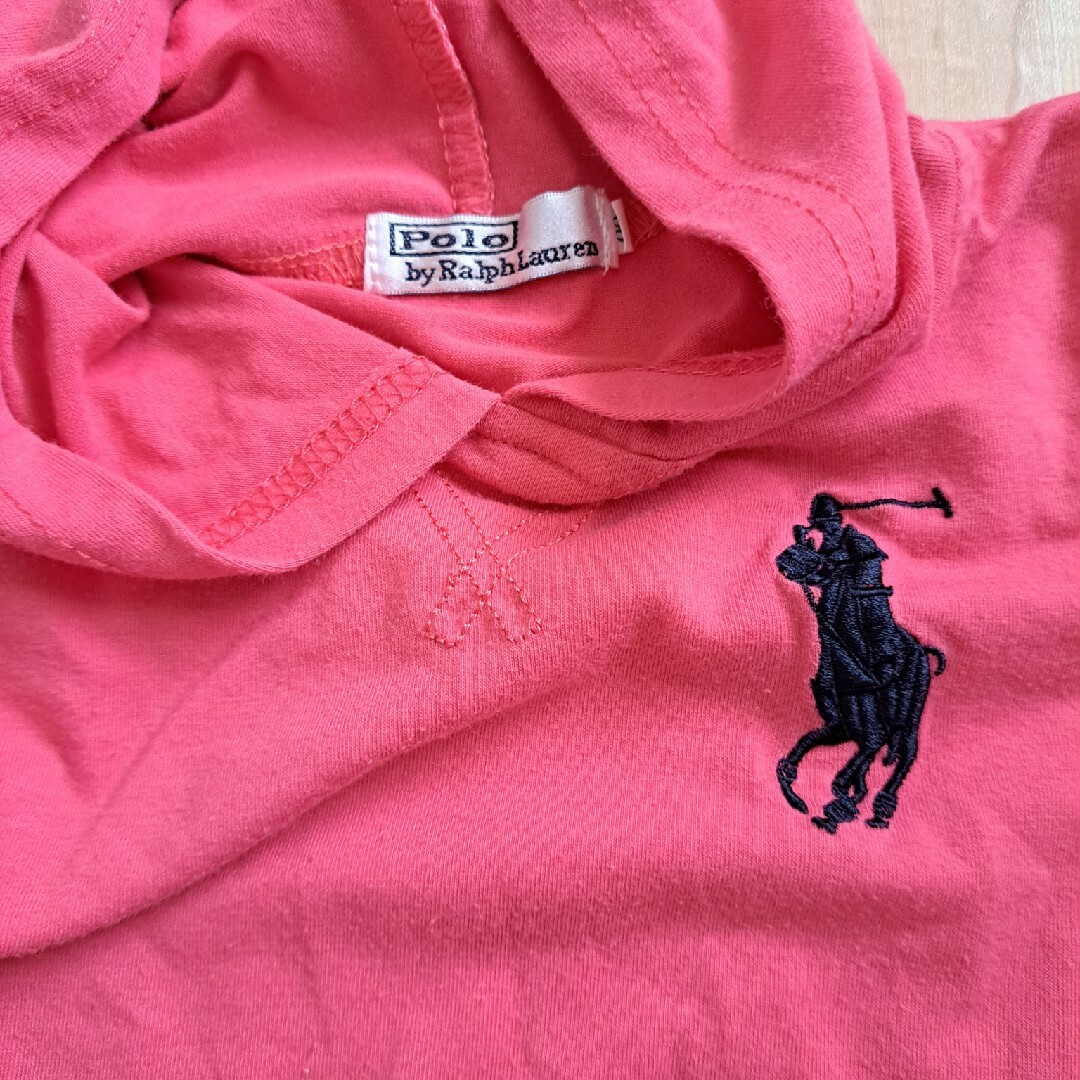 POLO RALPH LAUREN(ポロラルフローレン)の薄いパーカー キッズ/ベビー/マタニティのキッズ服女の子用(90cm~)(Tシャツ/カットソー)の商品写真
