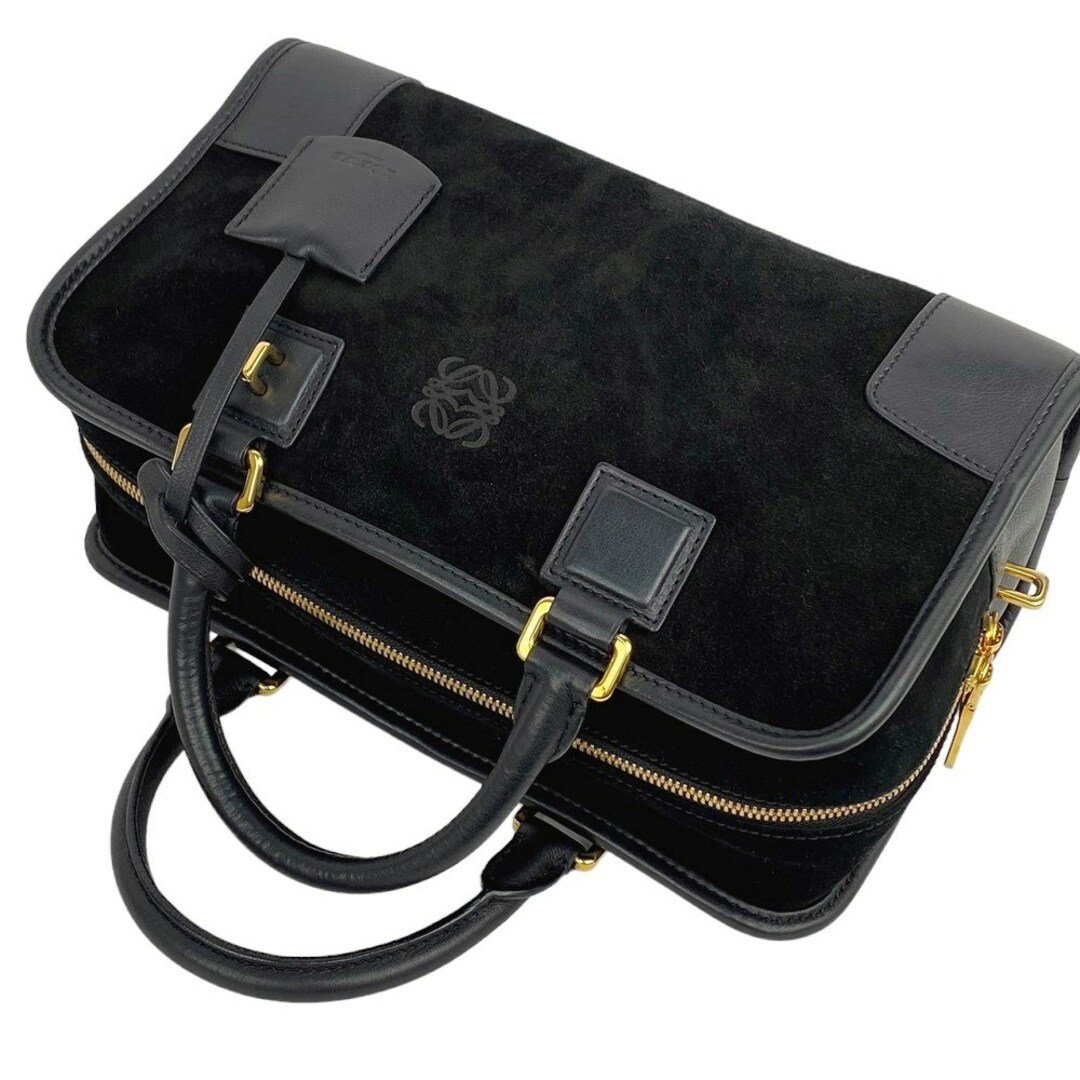 LOEWE - □美品□ ロエベ アマソナ 28 ハンド バッグ スエード LOEWE - □美品□ ロエベ アマソナ 28 ハンド バッグ スエード