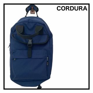 CORDURA - コーデュラ　リュック　カバン　ネイビー　ユニセックス　アウトドア　A4◎