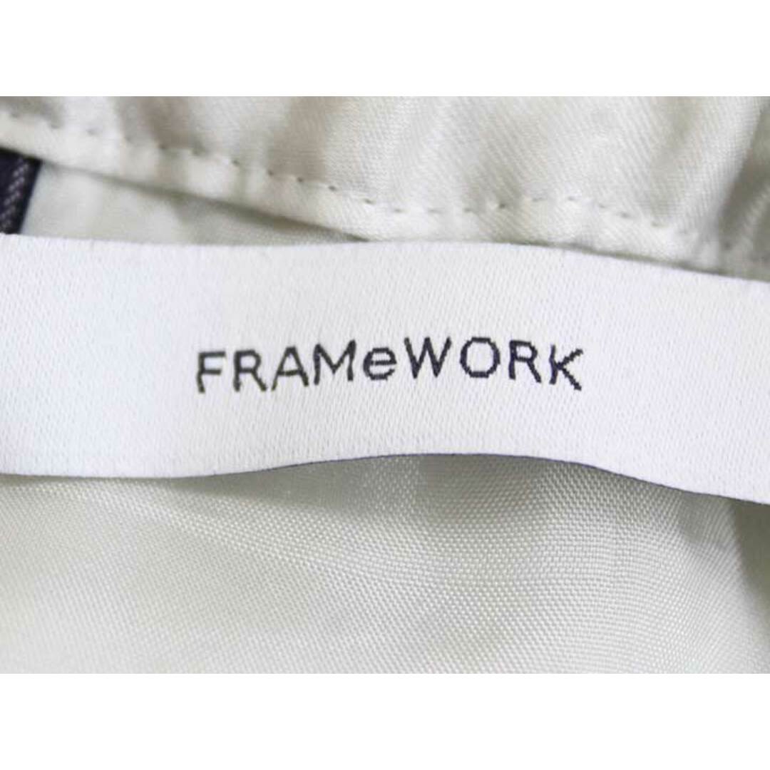 FRAMeWORK(フレームワーク)の【春夏物 新入荷】‡FRAMeWORK/フレームワーク‡高山郁/ロングスカート/ロング丈 シルバー/銀 レディース  40【中古】春夏  614042 レディースのスカート(その他)の商品写真