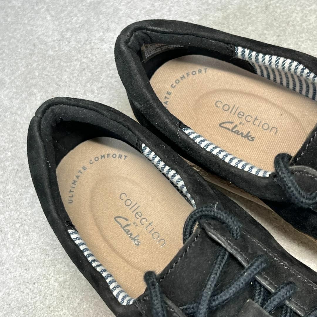 Clarks(クラークス)のクラークス Clarks デザインスニーカー 23.5㎝ ブラック レディースの靴/シューズ(スニーカー)の商品写真