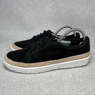 クラークス(Clarks)のクラークス Clarks デザインスニーカー 23.5㎝ ブラック ♫(スニーカー)