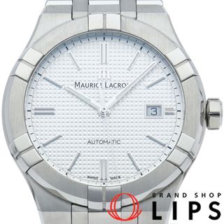 モーリスラクロア(MAURICE LACROIX)のモーリス・ラクロア アイコン オートマチック ウォッチ 42mm Aikon Automatic AI6008-SS002-130-1 箱 保証書 SS メンズ時計 シルバー 美品 【新品】(その他)