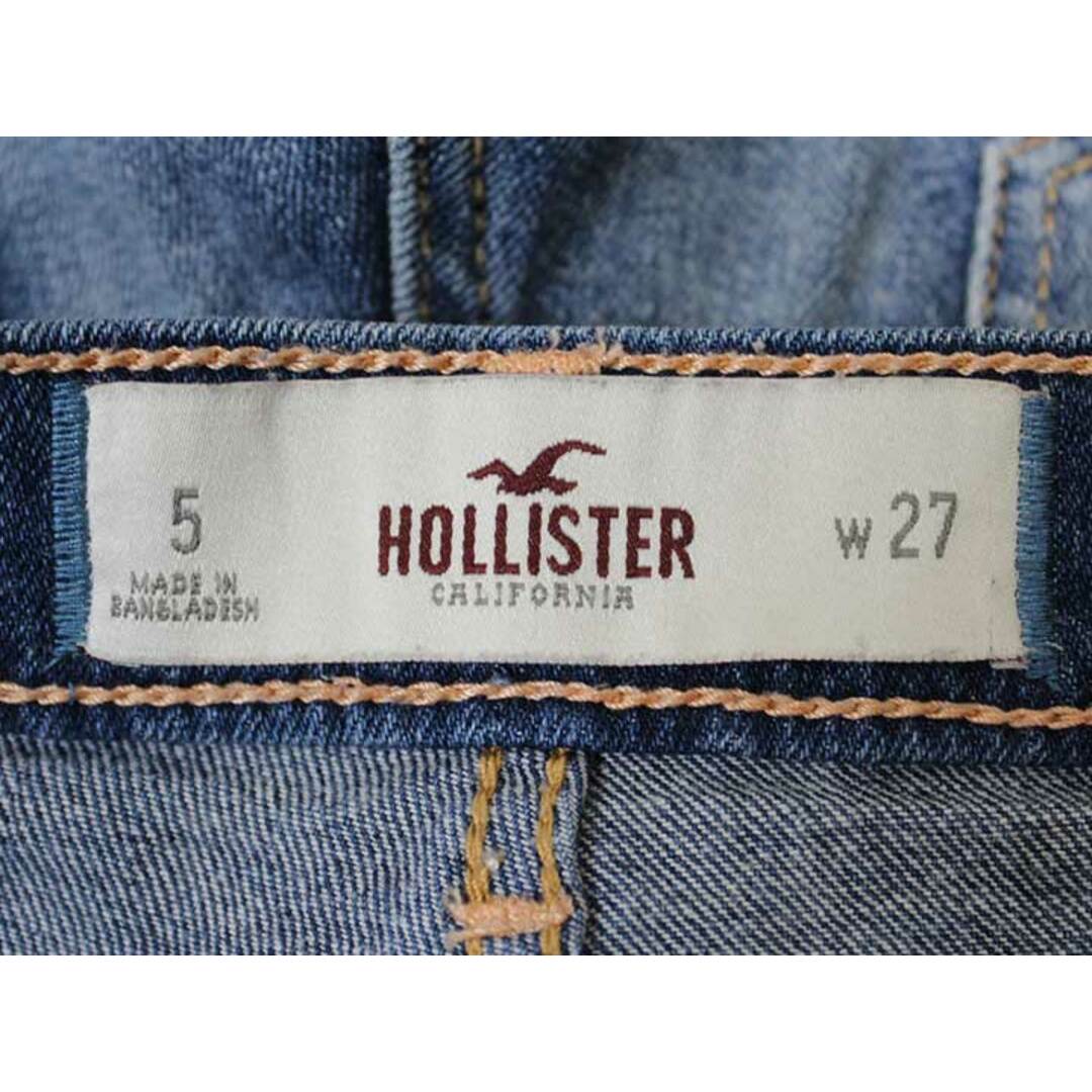 Hollister(ホリスター)の【夏物 新入荷】☆Hollister/ホリスター☆デニムホットパンツ/ショートパンツ/ハーフパンツ/短パン/カジュアル/ポケット ブルー/青 レディース 27【中古】夏 614042 レディースのパンツ(その他)の商品写真