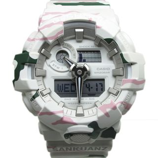 カシオ(CASIO)のCASIO (カシオ) 腕時計 G-SHOCK GA-700SKZ-7AJR SANKUANZ コラボ クォーツ【中古】(腕時計(アナログ))