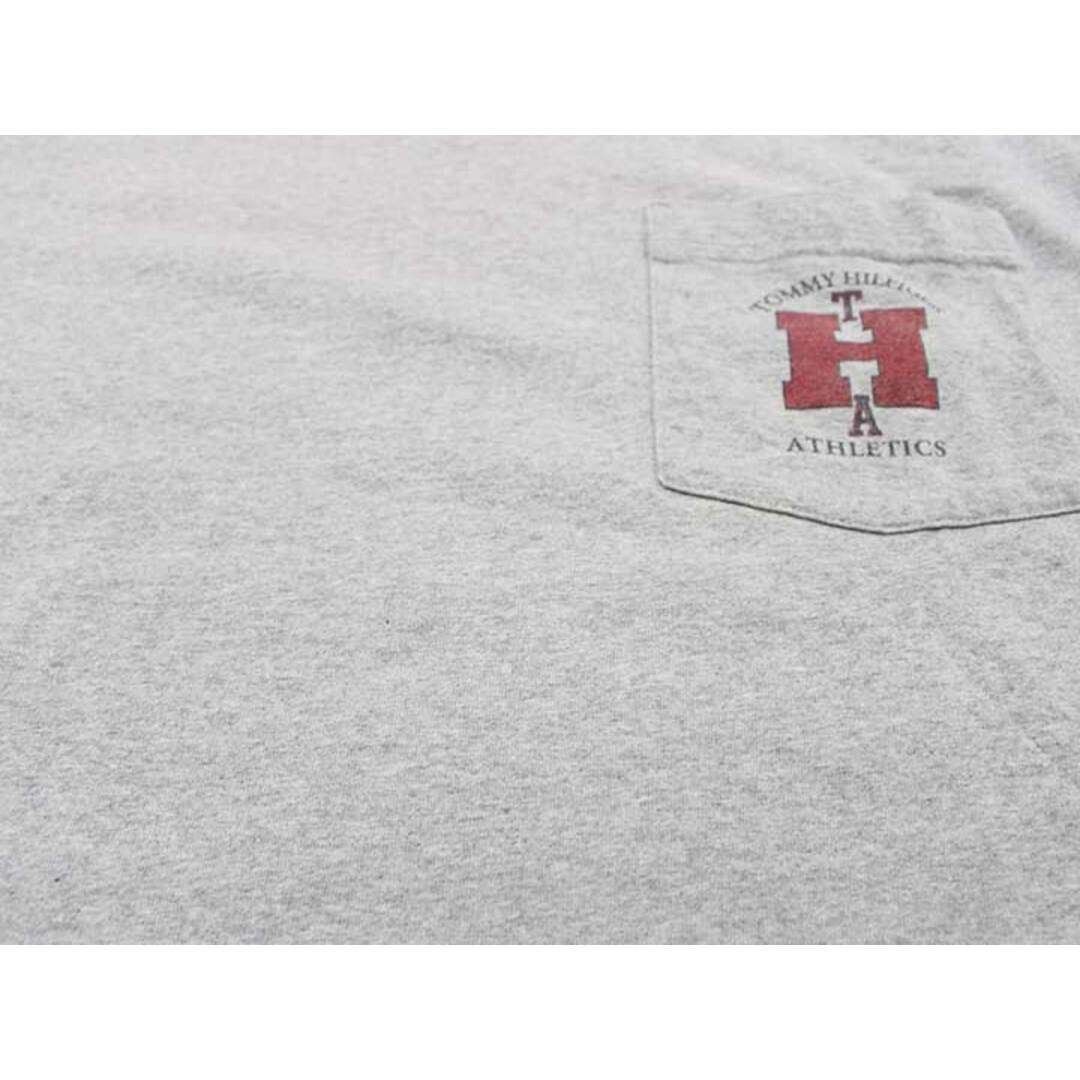 TOMMY HILFIGER(トミーヒルフィガー)の【新入荷】■TOMMY HILFIGER/トミーヒルフィガー■ポケットTシャツ/半袖  ライトグレー メンズ S/P【中古】春夏秋冬 514042 メンズのトップス(Tシャツ/カットソー(半袖/袖なし))の商品写真