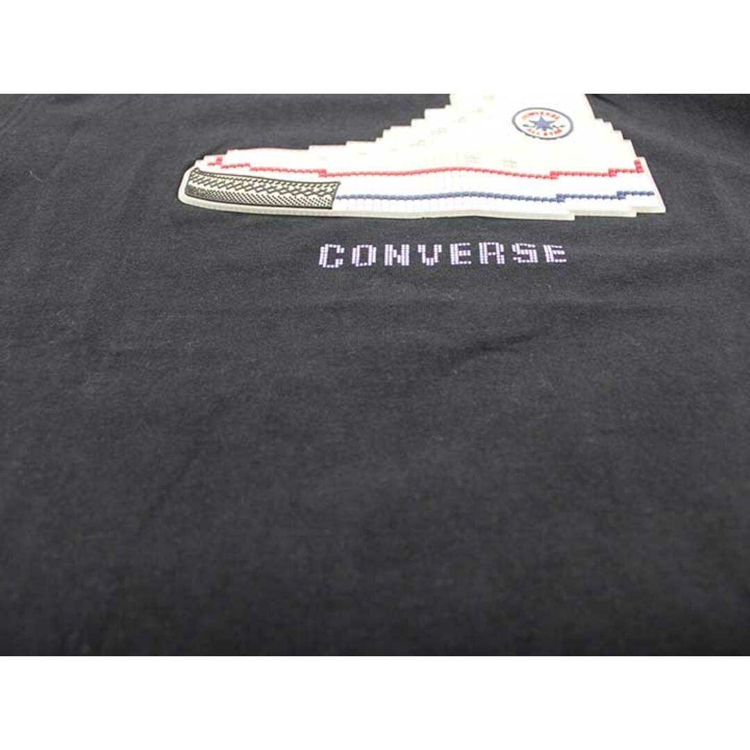 CONVERSE(コンバース)の【新入荷】■CONVERSE/コンバース■プリントショートスリーブTシャツ/半袖 ブラック/黒 メンズ S【中古】春夏秋冬 514042 メンズのトップス(Tシャツ/カットソー(半袖/袖なし))の商品写真