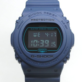 カシオ(CASIO)のCASIO (カシオ) 腕時計 G-SHOCK DW-5700BBM-2JF ブルー クォーツ 美品【中古】(腕時計(アナログ))