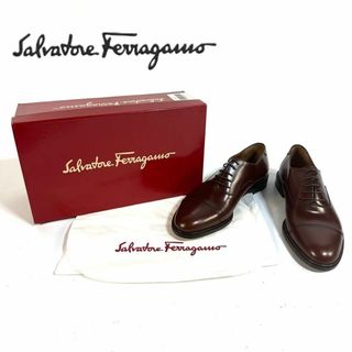 サルヴァトーレフェラガモ(Salvatore Ferragamo)の【未使用】サルヴァトーレ フェラガモ ストレートチップ ドレス 8Dイタリア製(ドレス/ビジネス)