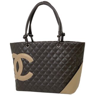 シャネル(CHANEL)のシャネル カンボンライン ラージ トートバッグ レディース 【中古】(トートバッグ)