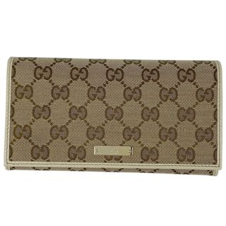 グッチ(Gucci)のグッチ GG柄 長財布 レディース 【中古】(財布)