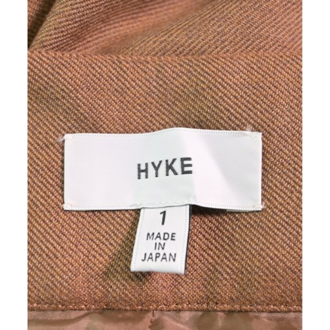 HYKE(ハイク)のHYKE ハイク スラックス 1(S位) 茶 【古着】【中古】 レディースのパンツ(その他)の商品写真