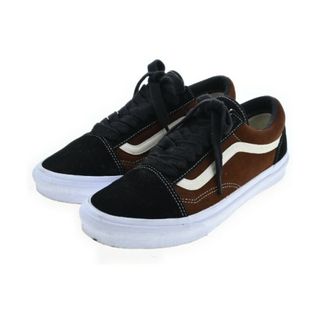 VANS - VANS バンズ スニーカー 26.5cm 茶x黒 【古着】【中古】