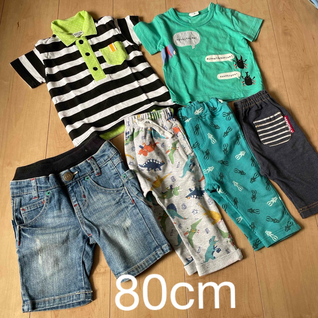 JUNK STORE(ジャンクストアー)の80cm まとめ売り キッズ/ベビー/マタニティのベビー服(~85cm)(Ｔシャツ)の商品写真