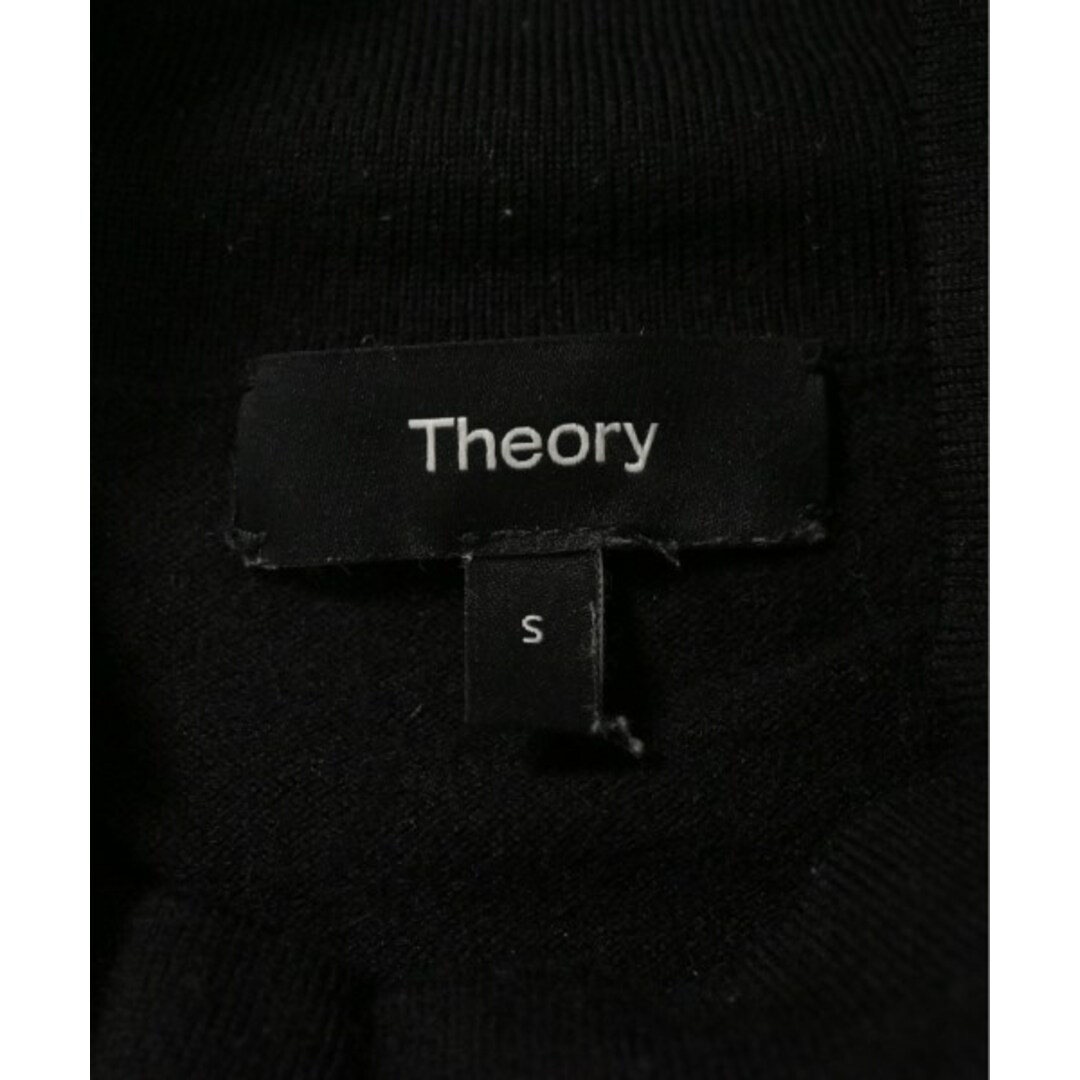 theory(セオリー)のTheory セオリー ニット・セーター S 黒 【古着】【中古】 メンズのトップス(ニット/セーター)の商品写真