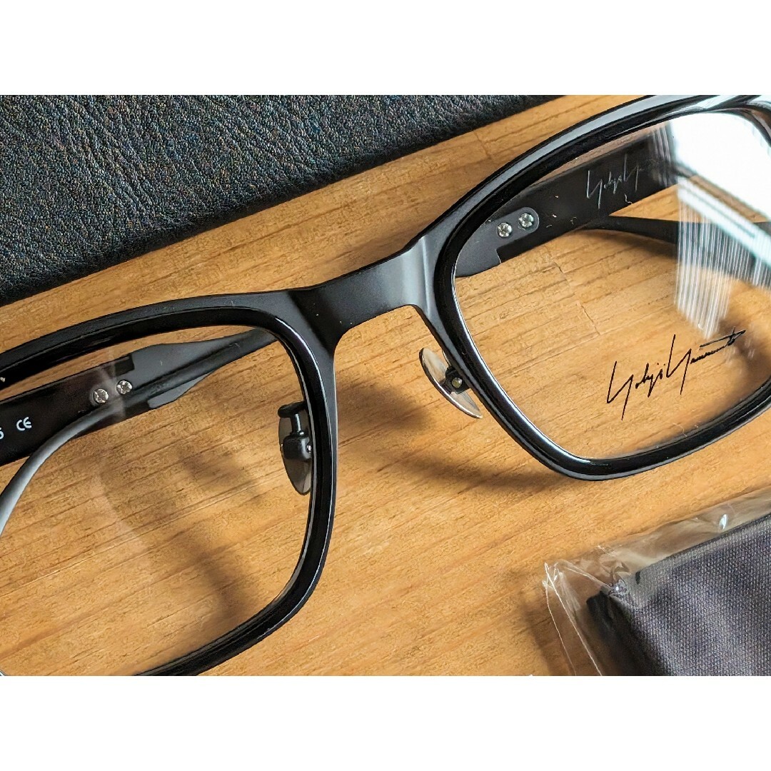 Yohji Yamamoto(ヨウジヤマモト)の【新品未使用品】Yohji Yamamoto　メガネ メンズのファッション小物(サングラス/メガネ)の商品写真