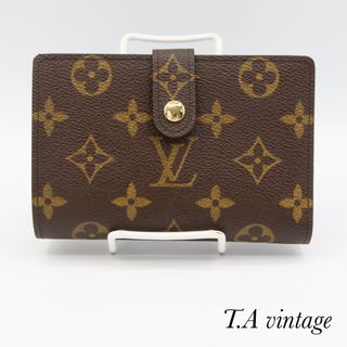 LOUIS VUITTON - 新型　美品　ヴィトン　モノグラム　ヴィエノワ　がま口　折り財布　M61674