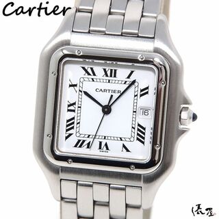カルティエ(Cartier)の【国際保証書】カルティエ パンテール LM 極美品 廃盤モデル メンズ SS QZ Cartier 時計 腕時計 中古【送料無料】(腕時計(アナログ))