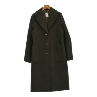 セリーヌ(celine)のCELINE セリーヌ チェスターコート -(M位) 茶 【古着】【中古】(チェスターコート)