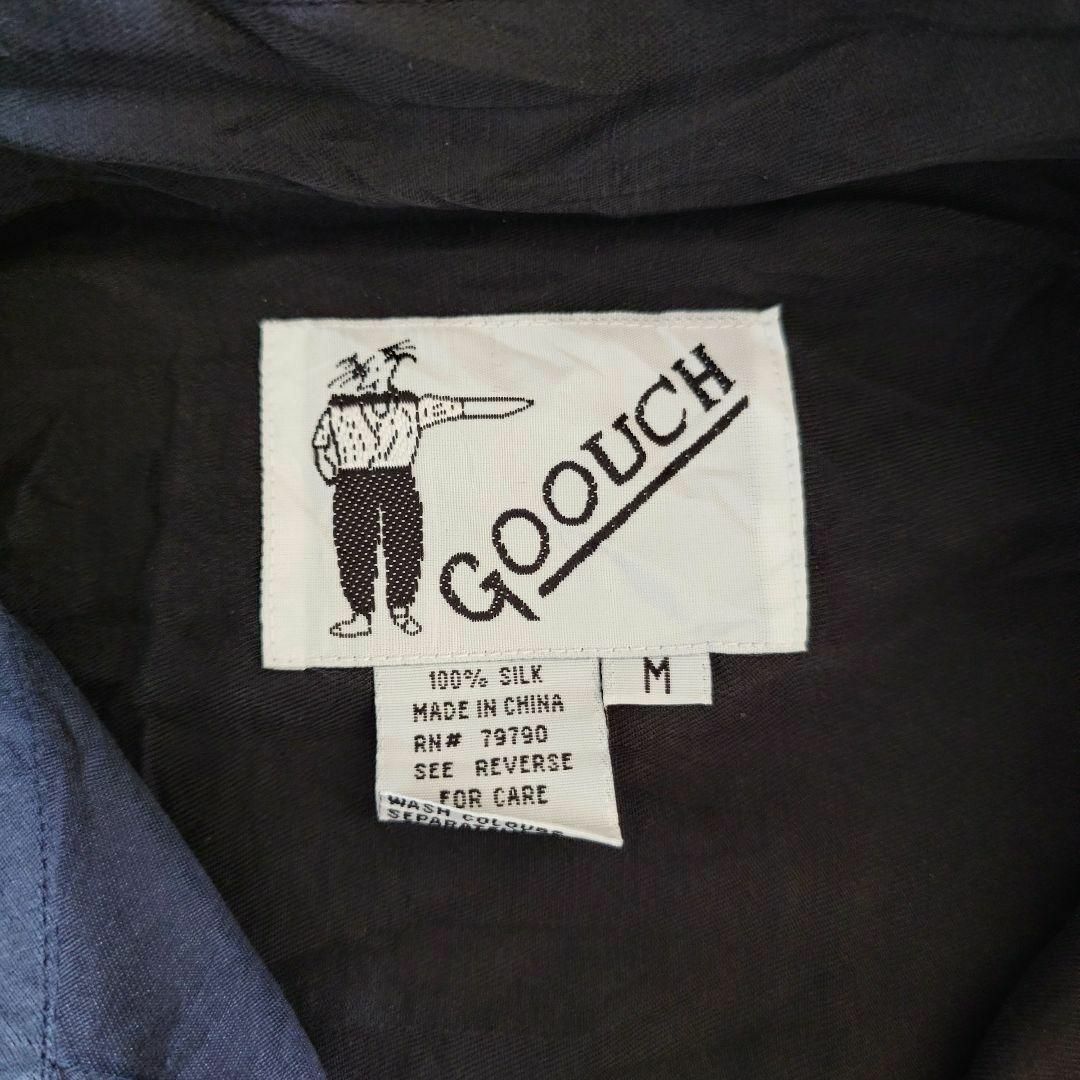 古着 GOOUCH デッドストック　シルク　半袖シャツ メンズのトップス(シャツ)の商品写真