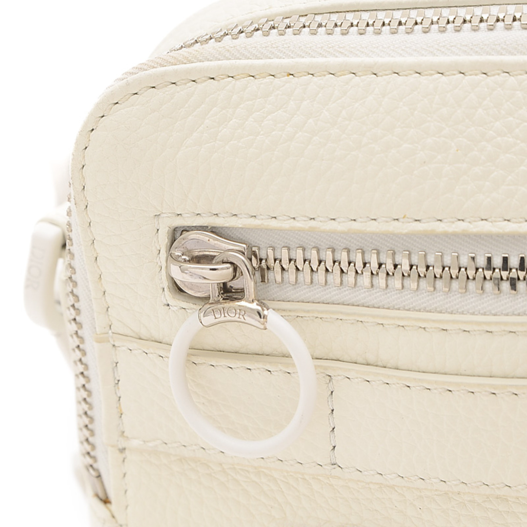 Dior(ディオール)のディオール サファリ ダニエルアーシャム ショルダーバッグ レザー ホワイト 1 レディースのバッグ(ショルダーバッグ)の商品写真